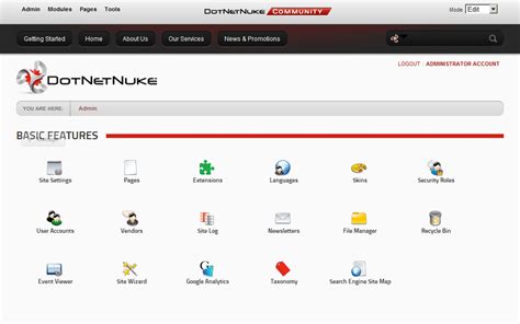 DotNetNuke .